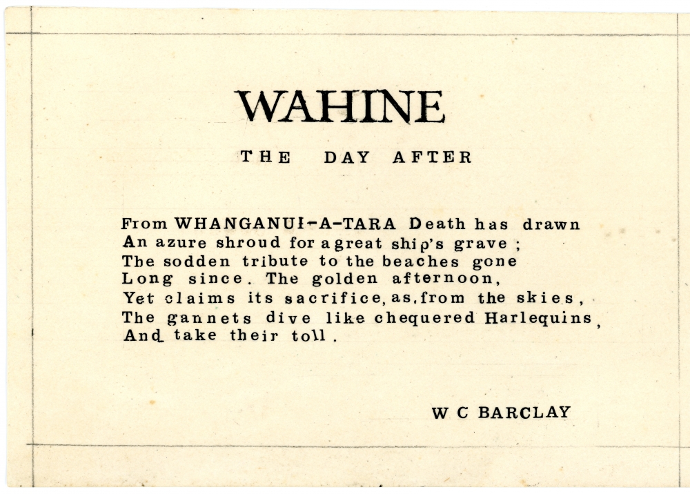 'Wahine: The Day After'