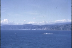 View of the TEV Wahine wreck from Seatoun