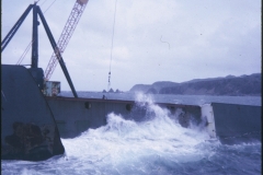 Stormy weather about the TEV Wahine wreck