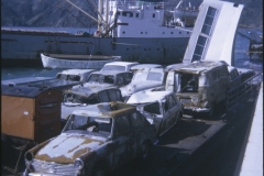 Car salvaged from the TEV Wahine wreck